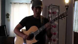 Fine China Chris Brown  Looped Acoustic Guitar Jam  Andrew Chae [upl. by Anuahsar]