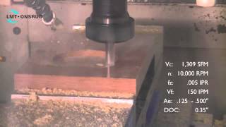 67211 Solid Carbide Tool Cutting Canvas Phenolic Video by LMT Onsrud [upl. by Mulligan]