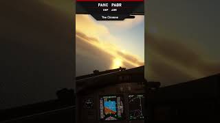 🔴 PMDG 737800 Anchorage Alaska PANC to Wiley Post PABR  Microsoft Flight Simulator  VATSIM [upl. by Silecara]