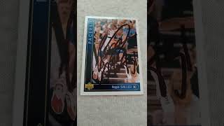 9394 Reggie Miller Autographed Card No 309 [upl. by Gussie]