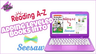 Adding leveled books into Seesaw [upl. by Einobe]