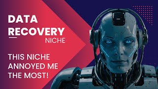 Auto Blogging  Data Recovery Niche  It took me 3x to figure out this niche [upl. by Anawot681]