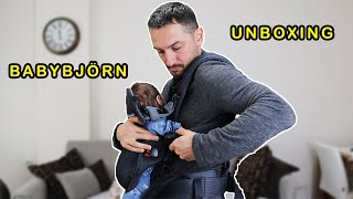 BabyBjorn Baby Carrier Harmony Unboxing amp Newborn Demonstration amp Review [upl. by Ardnuhsal]