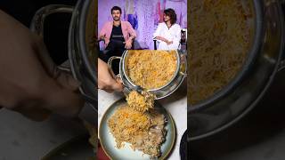 Biryani అంటే ప్రాణం అంటున్న Vijay Devarakonda😍 vijaydevarakonda foodshorts telugu [upl. by Oicinoid]