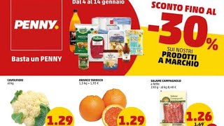 Volantino PENNY🛒dal 4 al 24 Gennaio 2024 [upl. by Tavy]