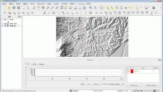 QGIS CH07 06 使用附加元件Profile tool 進行 地形剖面繪製 [upl. by Armallas]