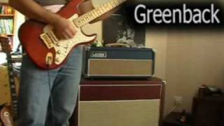 Celestion G12M Greenback Heritage VS G12h standard [upl. by Flor571]