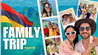 Family Trip to Mauritius  Part 1 Jasly Vlogs [upl. by Nosak]