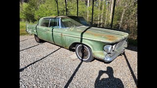 My 62 Imperial LeBaron Video 7 [upl. by Leicam892]