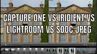 Fujifilm XTrans RAW RAF Files  Capture One vs Iridient vs Lightroom 5 vs Original JPEG [upl. by Castorina]