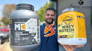 Muscleblaze Biozyme Whey VS Avvatar Whey Protein  Konsa Kare Choose  jaaniye Is video main [upl. by Hurlow]