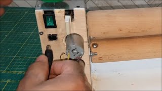 How to make a professional electric dough sheeter at home [upl. by Selmner]