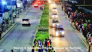 CM of Gujarat Mahindra Scorpio Car Convoy [upl. by Inoue]