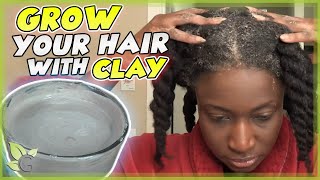 Best CLAY Recipe For HAIR GROWTH [upl. by Rape]