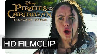 PIRATES OF THE CARIBBEAN SALAZARS RACHE  Filmclip Die Geister warten  Disney HD [upl. by Omissam]