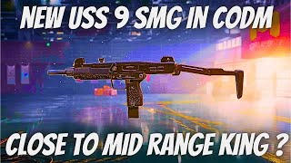 NEW UPDATE  USS 9 SMG is in CoD Mobile [upl. by Okihsoy]