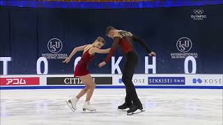 2021 WC FP  Anastasia Mishina amp Aleksandr Galliamov RUS [upl. by Neelia159]