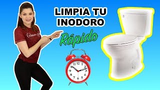 LIMPIA EL INODORO RÁPIDO ¡EN MENOS DE 5 MINUTOS Cristal Cotrell [upl. by Ytirehc]