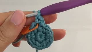 77  Base Ronde en Maille Serrée  Technique 1  Partie 1  Crochet pour Débutants [upl. by Laris]