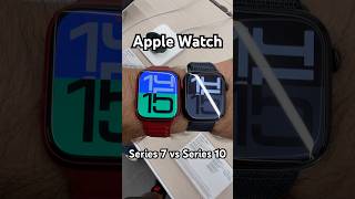 ⌚️ Apple Watch Series 7 vs Series 10 🤜💥🤛 applewatch applewatchseries10 applewatchseries7 [upl. by Aremahs]