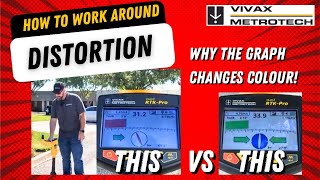 VivaxMetrotech vLoc3 Pipe and Cable Locator How to Use Real Time Distortion Bar Graph Indicator [upl. by Namrej624]