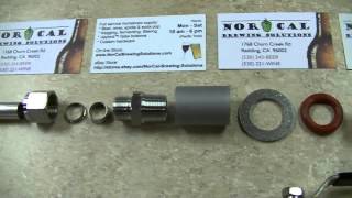 Dip Tube and Stainless Steel Spigot Assembly Order Weldless [upl. by Rafferty161]