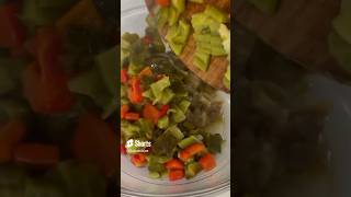 ⚫️ RECETTE   RAMADAN SALADE DE POIVRONS 🫑 ET AUBERGINE 🍆 shorts recipe easy ramadan [upl. by Ledarf866]