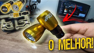 UNBOXING SLIDERS PARA A R3 R3 2021  2022 SPEED STYLE CARENADA CUSTO BENEFÍCIO DOURADO [upl. by Aible]