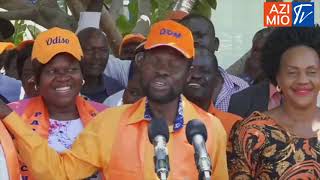 BREAKING Interim ODM PL Anyang Nyongo SCINTILLATING speech ahead of Thanksgiving service in Seme [upl. by Nolrac]