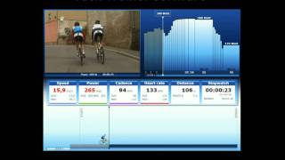 Tacx Trainer software demo clip [upl. by Tivad]