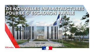 De nouvelles infrastructures pour le 5e escadron Rafale [upl. by Kragh712]