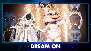 Champignon amp Tovenaar  ‘Dream On’  The Masked Singer  seizoen 3  VTM [upl. by Lamarre]