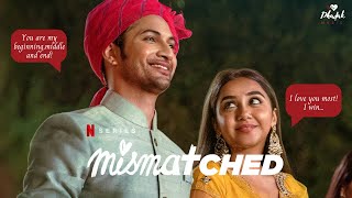 Mismatched Season 2 Soundtrack  Dimple and Rishi  Dhadak Music [upl. by Novahs]