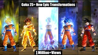 Goku 25 New Transformations KKFSSSSJ1USS23PU45GBBKBEB2345UIMUISSJUI amp FinalForms [upl. by Nell]