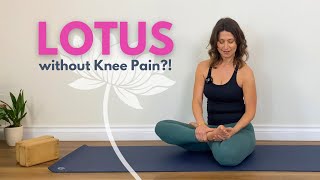 How to Prepare for Lotus Pose Without Knee Pain A StepbyStep Guide [upl. by Chesnut]