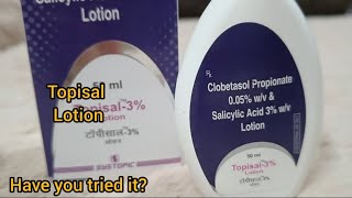 Topisal lotion for dry flaky scalp [upl. by Ailam]