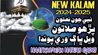 New Kalam 20242025  Perho Salwaton Wayal Bhag Wari Pawanda  Nawab Qadri  New Album 2025 [upl. by Rizzi]