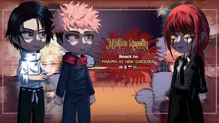 JUJUTSU KAISEN react to MAKIMA as new sorcerer •🇺🇸🇲🇽🇷🇺🇧🇷• รђєєɭภєɭɭ☆ [upl. by Oryaj]