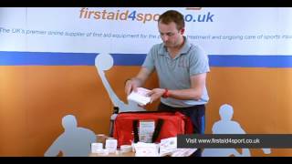 Firstaid4sport Pro Large First Aid Kit [upl. by Nitsid58]