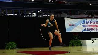 Lauren Ellis  Single Rope Freestyle  AMJRF 2022 [upl. by Dnalkrik816]