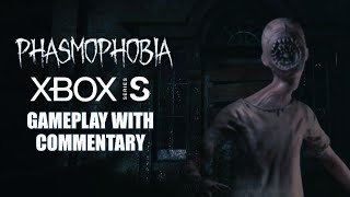 Phasmophobia Xbox Series S Gameplay With Commentary [upl. by Moth259]