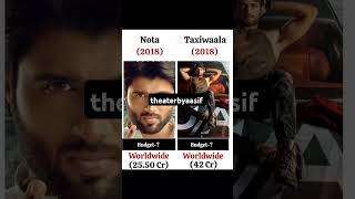 Nota Vs Taxiwaala movie comprise end box office collections life time collections vijaydevarakonda [upl. by Knorring]