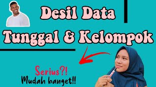 Desil Data Tunggal dan Data Kelompok [upl. by Bixby995]