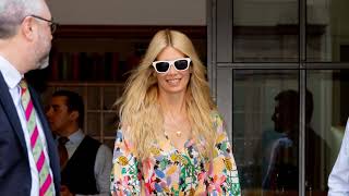 Claudia Schiffer Steps Out in New York [upl. by Sheridan]