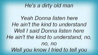 Lulu  Dirty Old Man Lyrics [upl. by Dumond]