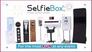 SelfieBox™ GIF Video and Photo booths for any Event [upl. by Gnehc]