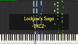 Donkey Kong Country 2  Lockjaws Saga SHIP HOLD  Piano Tutorial [upl. by Eekaz]