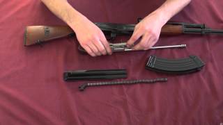 AK 47  gun disassembly [upl. by Luisa903]