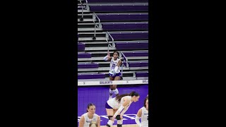 Raina Terry Kill vs Northwestern  Illinois Volleyball [upl. by Russel503]