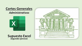 Examen Excel  Oposición Administrativos de las Cortes Generales [upl. by Ynogoham222]